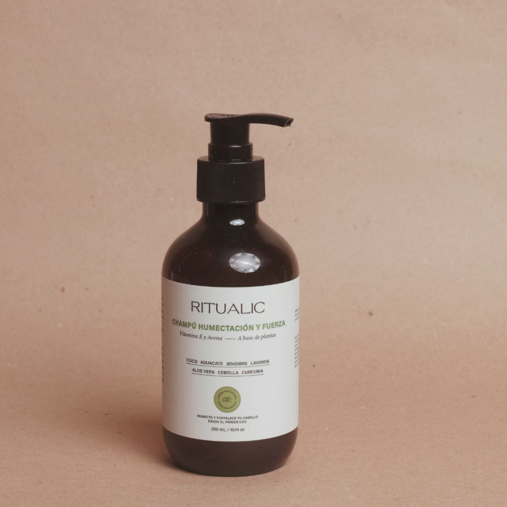 Champú humectación y fuerza