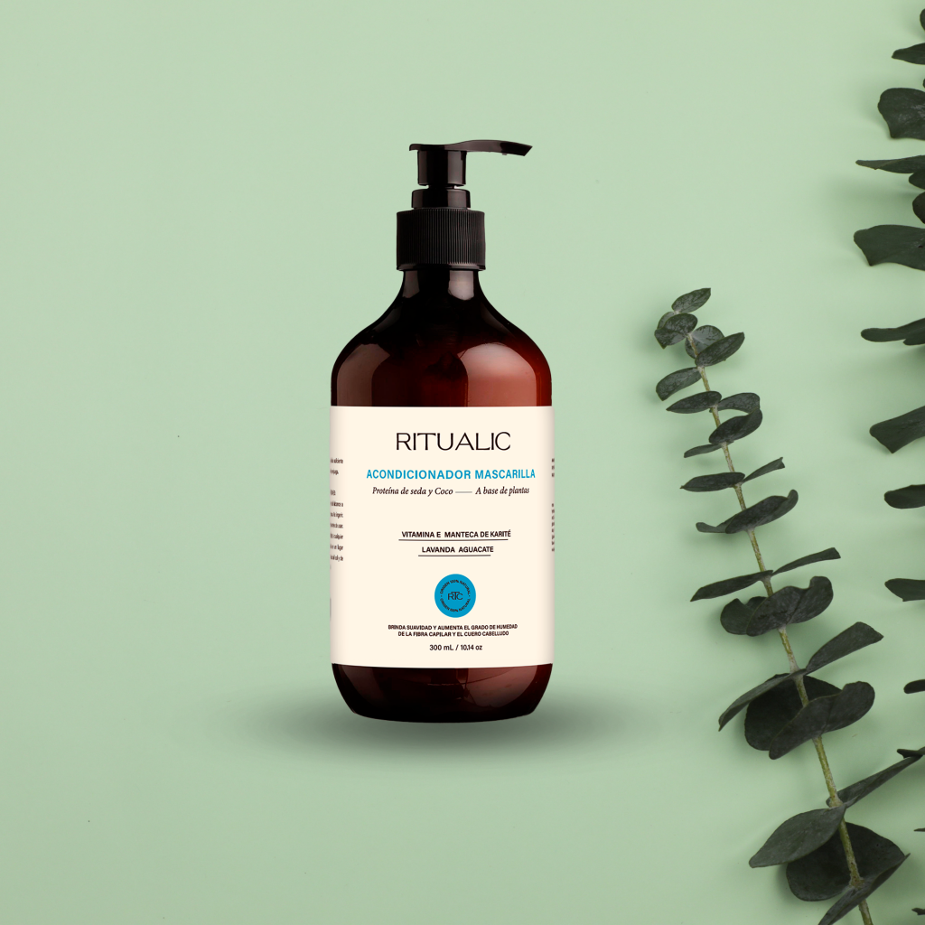 Acondicionador Mascarilla Proteína de Seda y Coco - 100% Natural