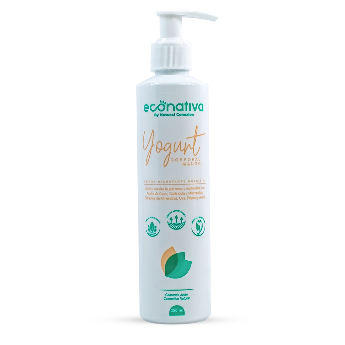 Yogurt hidratante para el cuerpo- aroma a mango -250 ML