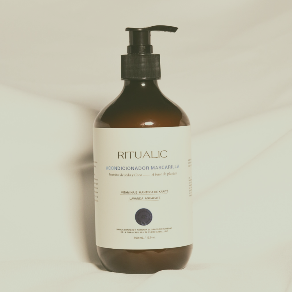 Acondicionador Mascarilla Proteína de Seda y Coco - 100% Natural