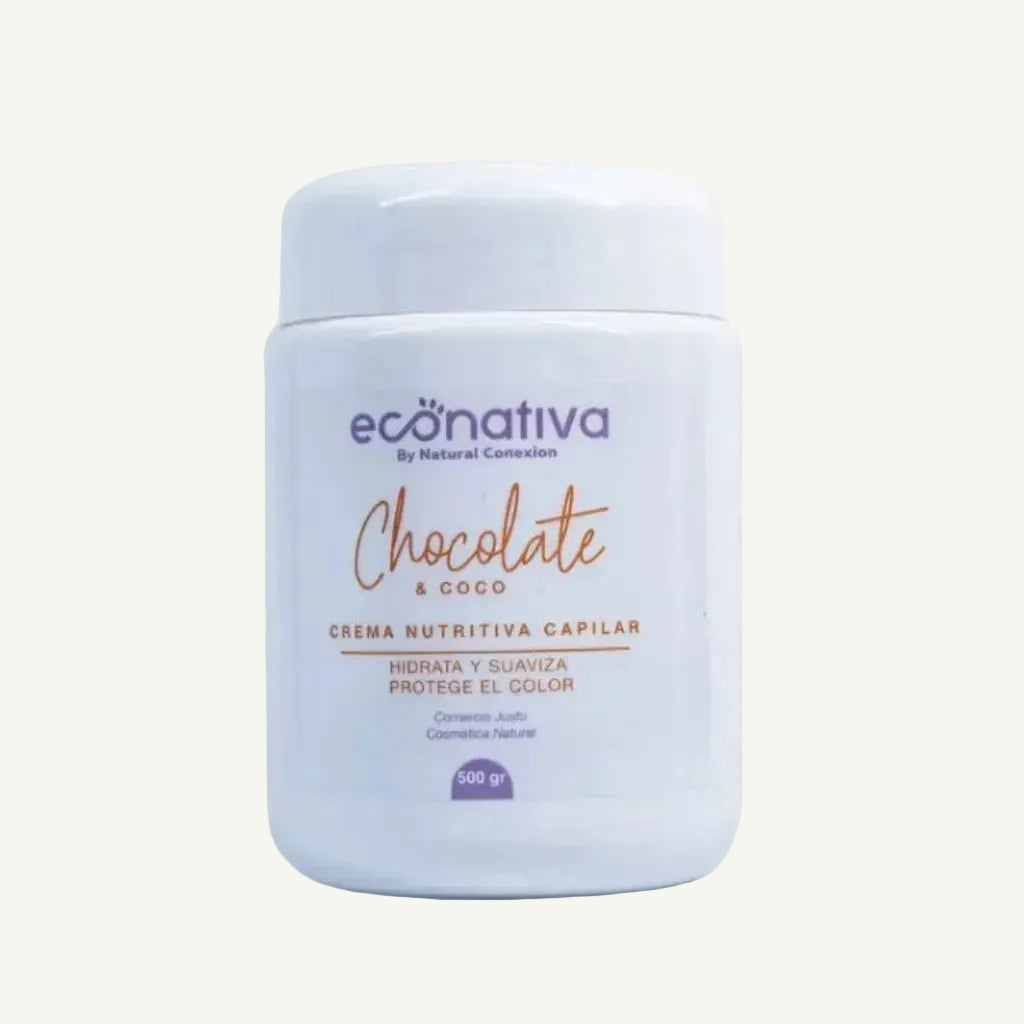 Crema Nutritiva Capilar chocolate y coco 500 g