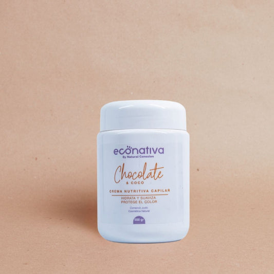 Crema Nutritiva Capilar chocolate y coco 500 g