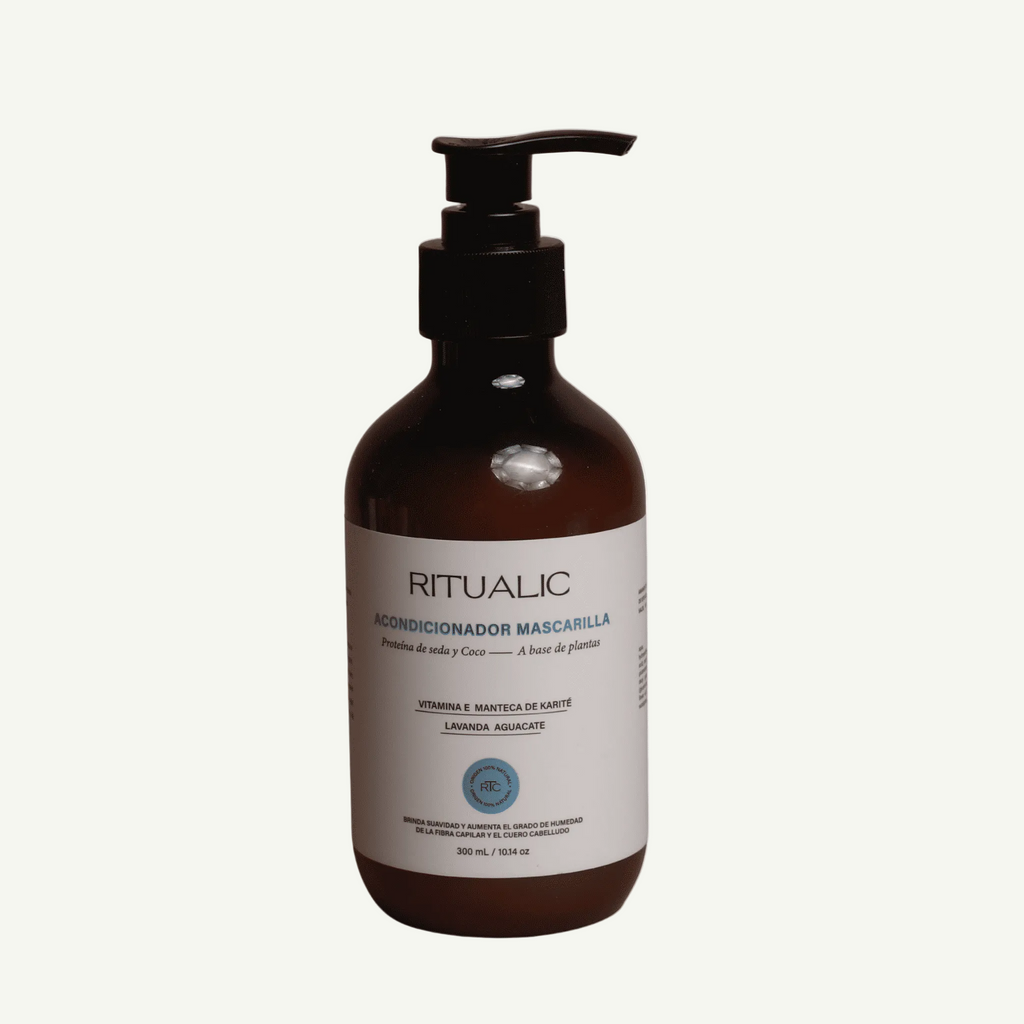 Acondicionador Mascarilla Proteína de Seda y Coco - 100% Natural