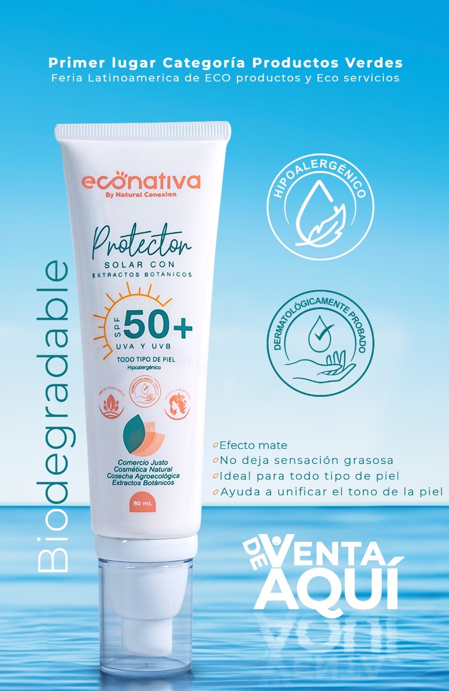 Protector Solar con Extractos Botánicos / SPF 50+