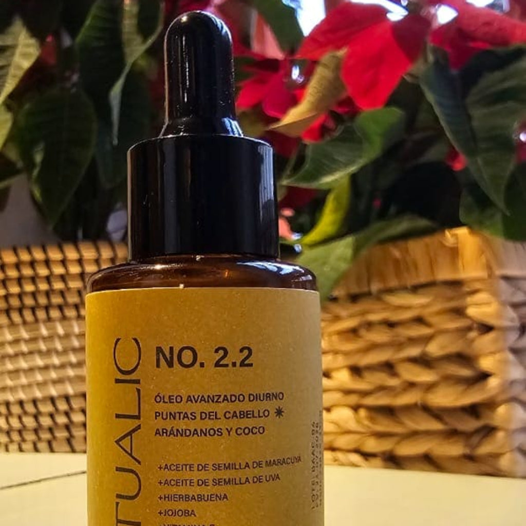 Óleo 2.2 Diurno para las Puntas del Cabello con Arándano y coco