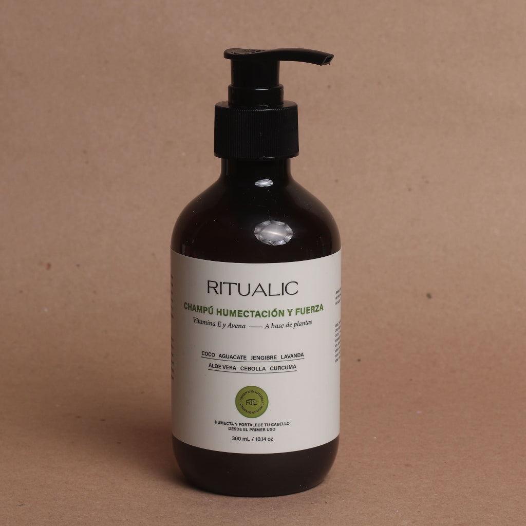 Champú humectación y fuerza
